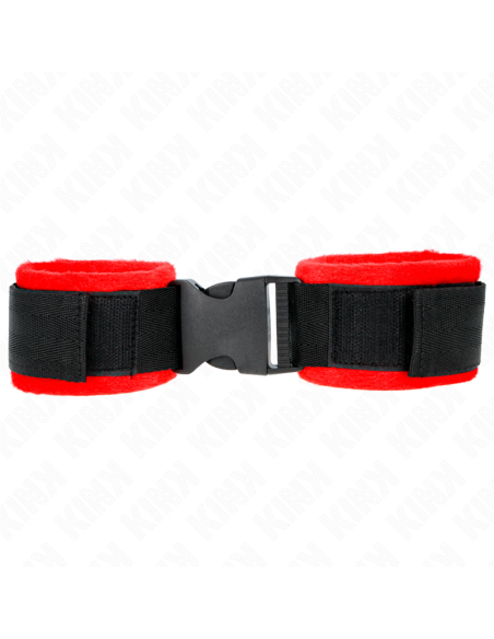 KINK MUAEQUERAS NYLON ROJO NEGRO MODELO 1 AJUSTABLE 25 35 CM X 6 CM