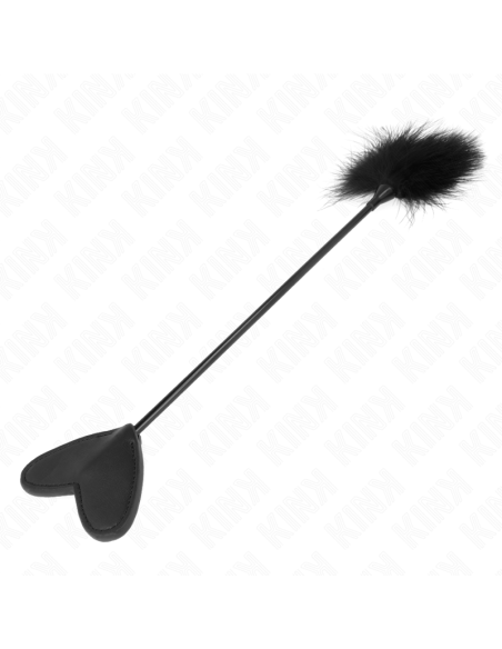 KINK PLUMAS PARA COSQUILLAS CON PALETA DE CORAZAN 31 CM