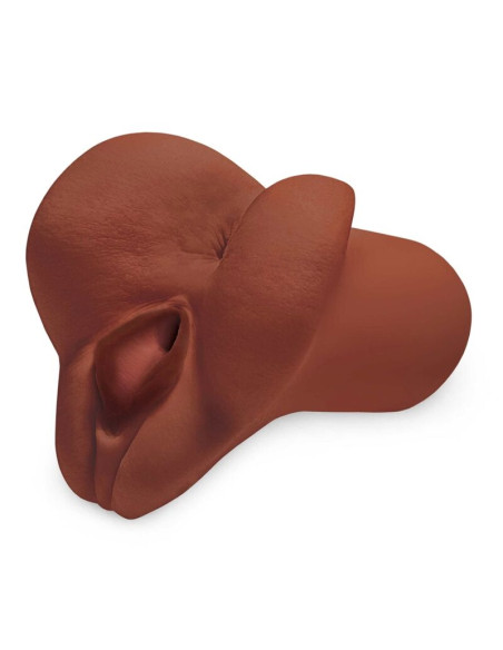 PDX PLUS PICK YOUR PLEASURE MASTURBADOR DOBLE MARRON PDX PLUS PICK YOUR PLEASURE MASTURBADOR DOBLE MARRON