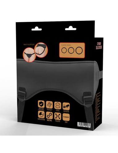 CYBER SILICOCK ARNES CON 3 ANILLAS SILICONA