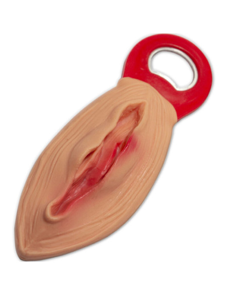 DIABLO PICANTE ABRIDOR CON FORMA VAGINA COLOR ALEATORIO