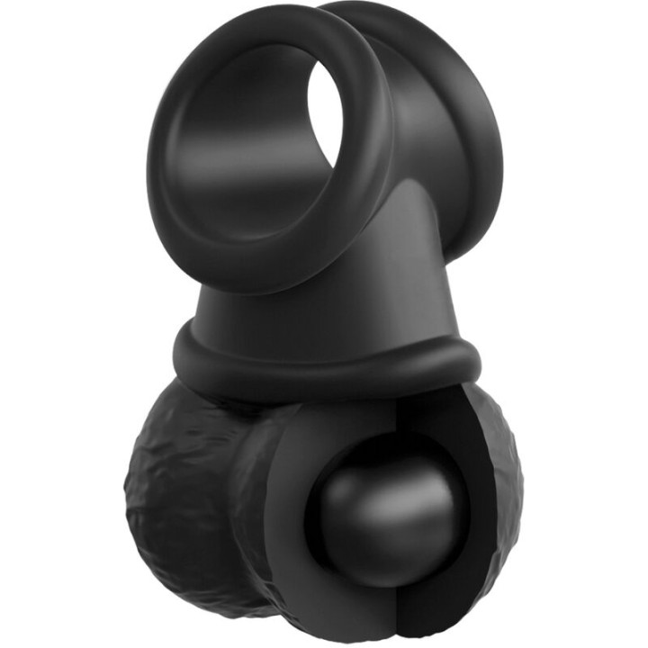 KING COCK ELITE KIT ARNES AJUSTABLE DELUXE ANILLO CON TESTICULOS DILDO 203 CM