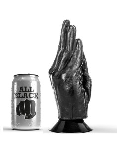 ALL BLACK DILDO FISTING 21 CM