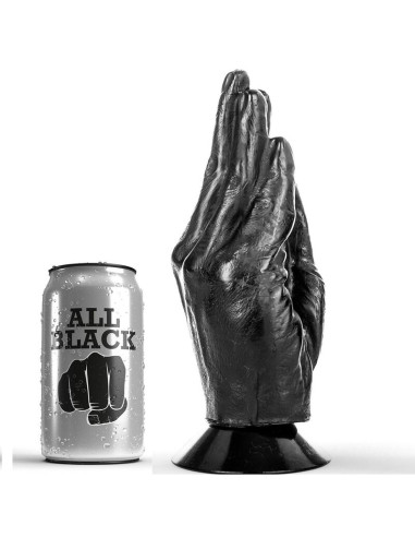ALL BLACK DILDO FISTING 21 CM