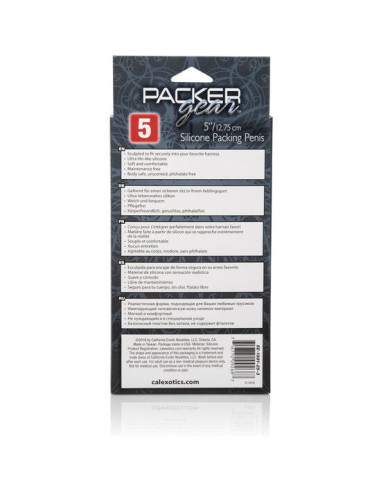 CALEXOTICS PACKING PENIS PENE DE SILICONA 1275CM CARAMELO