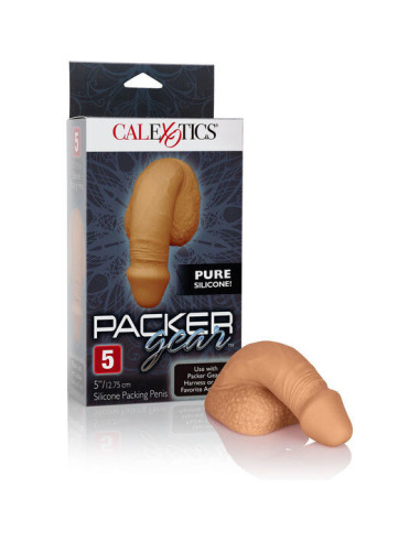 CALEXOTICS PACKING PENIS PENE DE SILICONA 1275CM CARAMELO