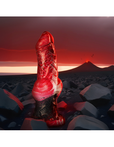 EPIC HELIOS DILDO CON TESTICULOS CALOR Y EXTASIS