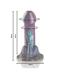 EPIC BASILISK DILDO DOBLE PLACER ESCAMOSO TAMANO PEQUENO 2