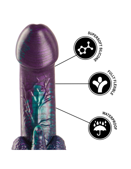 EPIC BASILISK DILDO DOBLE PLACER ESCAMOSO TAMANO PEQUENO EPIC BASILISK DILDO DOBLE PLACER ESCAMOSO TAMANO PEQUENO