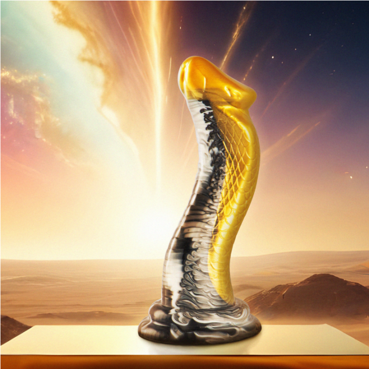 EPIC DRAKON DILDO COBRA AMARILLA