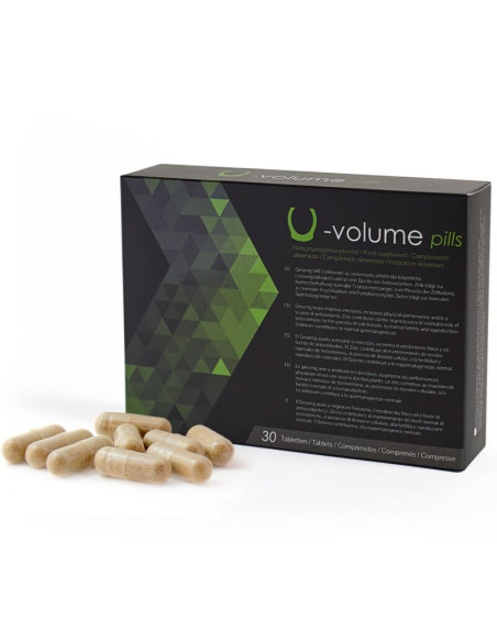 500 COSMETICS U VOLUME AUMENTO CALIDAD Y CANTIDAD SEMEN 30 CAPSULAS