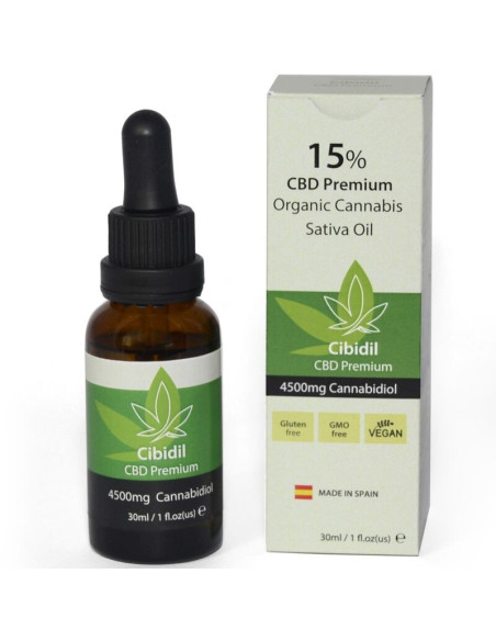 500 COSMETICS CIBIDIL RELAJANTE ACEITE CBD 15 30 ML