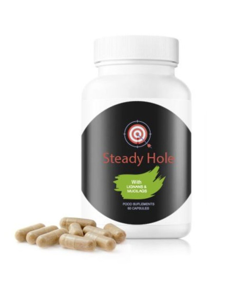 500 COSMETICS U STEADY HOLE COMPRIMIDOS PARA LA SALUD DEL TRANSITO INTESTINAL 60 CAPSULAS