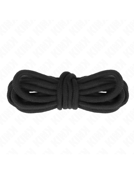 KINK CUERDA DE ALGODAN 10 METROS NEGRO