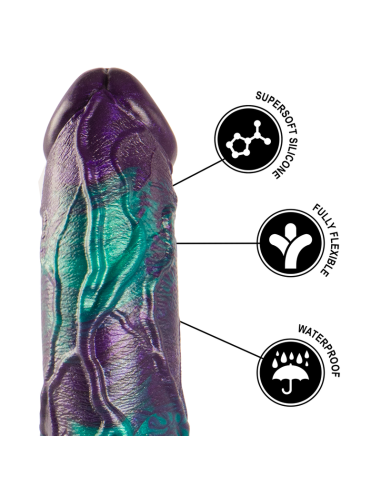 EPIC BASILISK DILDO DOBLE PLACER ESCAMOSO TAMANO GRANDE