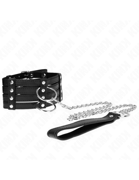 KINK COLLAR CON CORREA 65 CM ESTILO SUB AJUSTABLE 35 51 CM X 7 CM