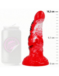 EPIC AGNIS DILDO FUEGO CARMESI