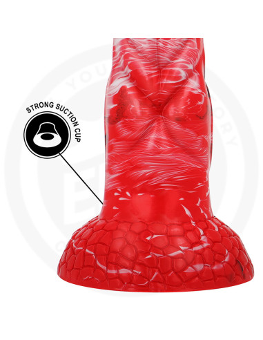 EPIC AGNIS DILDO FUEGO CARMESI