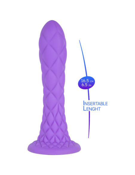 SILEXD DREAMY DILDO FANTASY SILICONA LIQUIDA TERMOREACTIVO VIOLETA 185 CM SILEXD DREAMY DILDO FANTASY SILICONA LIQUIDA TERMOREACTIVO VIOLETA 185 CM