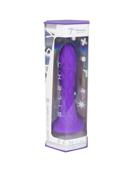 SILEXD DREAMY DILDO FANTASY SILICONA LIQUIDA TERMOREACTIVO VIOLETA 185 CM SILEXD DREAMY DILDO FANTASY SILICONA LIQUIDA TERMOREACTIVO VIOLETA 185 CM