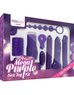 TOYJOY JUST FOR YOU MEGA PURPLE SEX TOY KIT