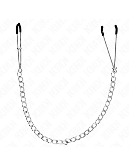 KINK PINZAS PARA PEZONES FINA CON CADENA GRUESA 30 CM