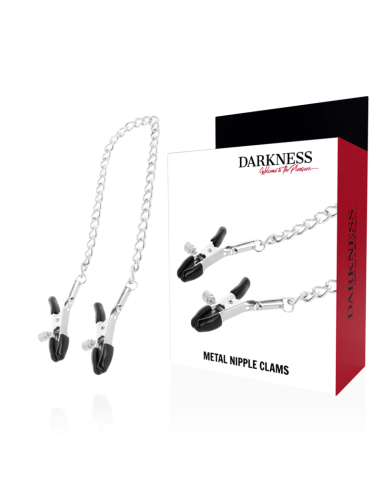 DARKNESS PINZAS AJUSTABLES PARA PEZONES AJUSTABLES METAL