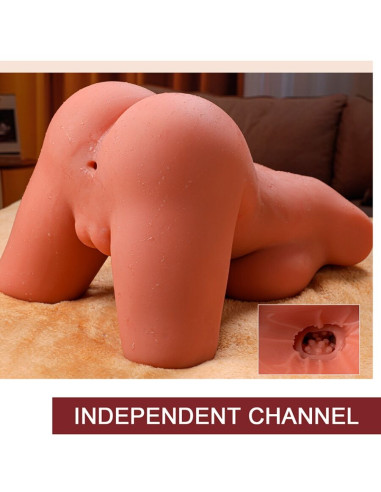 XISE MIAH LADY BOY TORSO FEMENINO CON DILDO CON VIBRACION Y THRUSTING 55 CM
