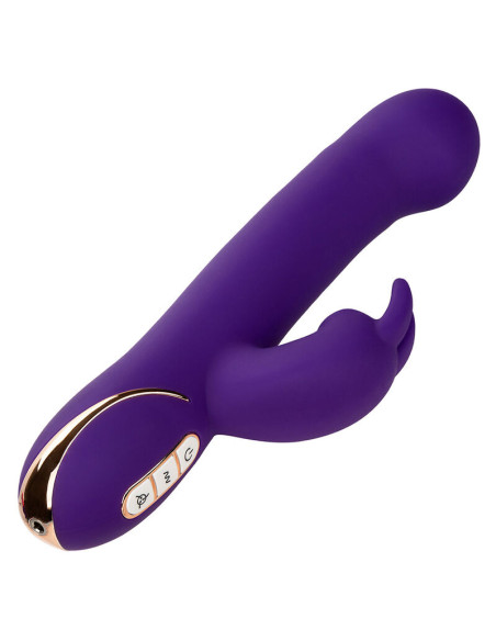 CALEXOTICS JACK VIBRADOR RABBIT Y ESTIMULADOR 7 NIVELES DE VIBRACIAN Y SUCCIAN AZUL