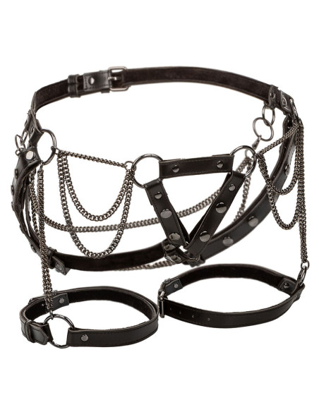 CALEXOTICS EUPHORIA ARNAS DE MUSLO CON CADENAS PREMIUM TALLA PLUS
