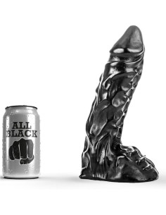 ALL BLACK DILDO 23 CM