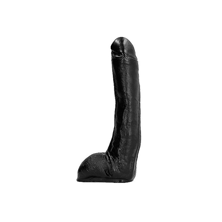 ALL BLACK DONG 29 CM CURVADO