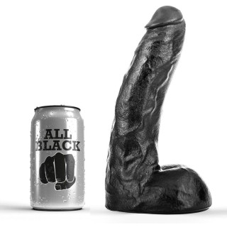 ALL BLACK DONG 22 CM