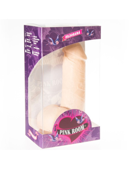 PINK ROOM NAO DILDO REALISTICO NATURAL 16 CM PINK ROOM NAO DILDO REALISTICO NATURAL 16 CM