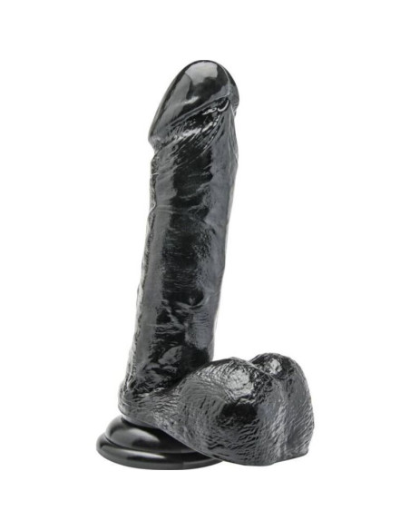 GET REAL DILDO 18 CM CON TESTICULOS NEGRO GET REAL DILDO 18 CM CON TESTICULOS NEGRO