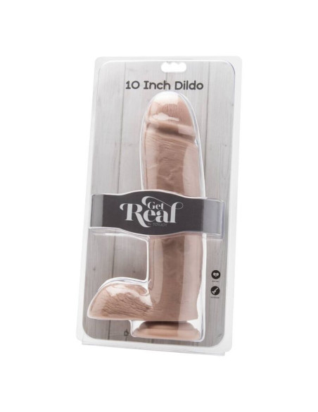 GET REAL DILDO 255 CM CON TESTICULOS NATURAL GET REAL DILDO 255 CM CON TESTICULOS NATURAL