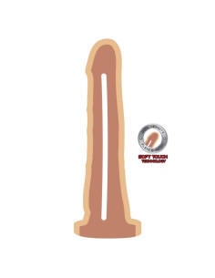 GET REAL DUAL DENSITY DONG 19 CM NATURAL 2