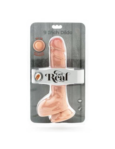 GET REAL DUAL DENSITY DILDO 255 CM CON TESTICULOS NATURAL GET REAL DUAL DENSITY DILDO 255 CM CON TESTICULOS NATURAL
