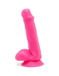 GET REAL HAPPY DICKS DILDO 12 CM CON TESTICULOS ROSA