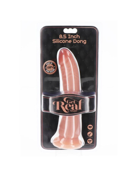 GET REAL DONG SILICONA 21 CM NATURAL GET REAL DONG SILICONA 21 CM NATURAL