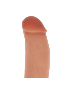 GET REAL DILDO SILICONA 18 CM CON TESTICULOS NATURAL 2