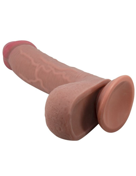 PRETTY LOVE SLIDING SKIN SERIES DILDO REALISTICO CON VENTOSA PIEL DESLIZANTE MULATO 234 CM PRETTY LOVE SLIDING SKIN SERIES DILDO REALISTICO CON VENTOSA PIEL DESLIZANTE MULATO 234 CM