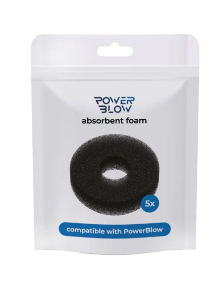 KIIROO POWER BLOW ESPUMA ABSORBENTE DE RESPUESTO 5 UNIDADES