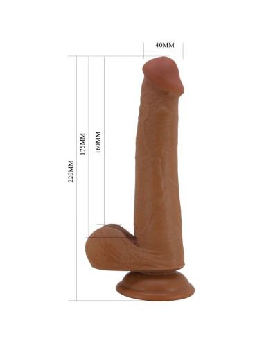 PRETTY LOVE TALLEN DILDO REALISTICO 22 CM MULATO
