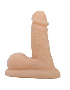 PRETTY LOVE WILDON DILDO ULTRA REALISTICO Y ELASTICO 10 CM NATURAL