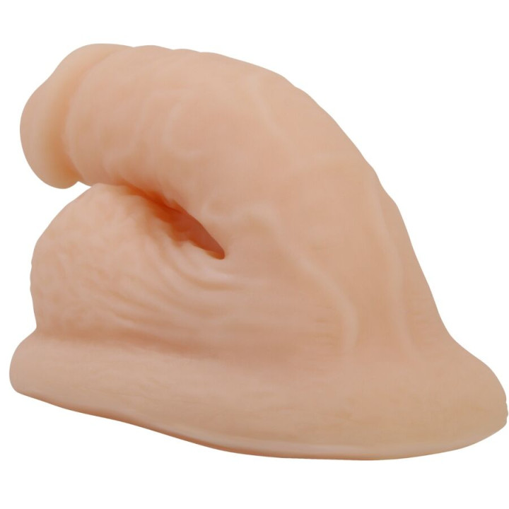 PRETTY LOVE WILDON DILDO ULTRA REALISTICO Y ELASTICO 10 CM NATURAL