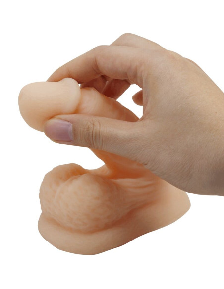 PRETTY LOVE WILDON DILDO ULTRA REALISTICO Y ELASTICO 10 CM NATURAL PRETTY LOVE WILDON DILDO ULTRA REALISTICO Y ELASTICO 10 CM NATURAL