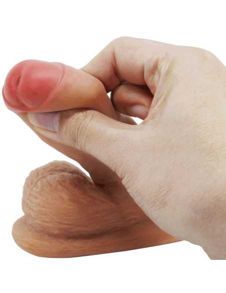 PRETTY LOVE WARNELL DILDO ULTRA REALISTICO Y ELASTICO 95 CM MULATO