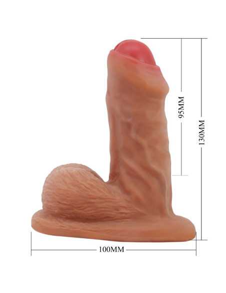 PRETTY LOVE WARNELL DILDO ULTRA REALISTICO Y ELASTICO 95 CM MULATO