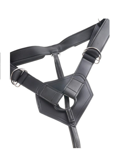 KING COCK HARNESS CON PENE REALISTICO MARRON 203 CM KING COCK HARNESS CON PENE REALISTICO MARRON 203 CM
